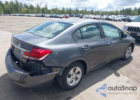 2013 Honda Civic Lx from USA, damaged, VIN 19XFB2F55DE266873